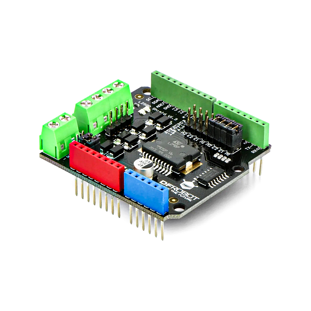 2x2A DC Motor Shield for Arduino By DFRobot